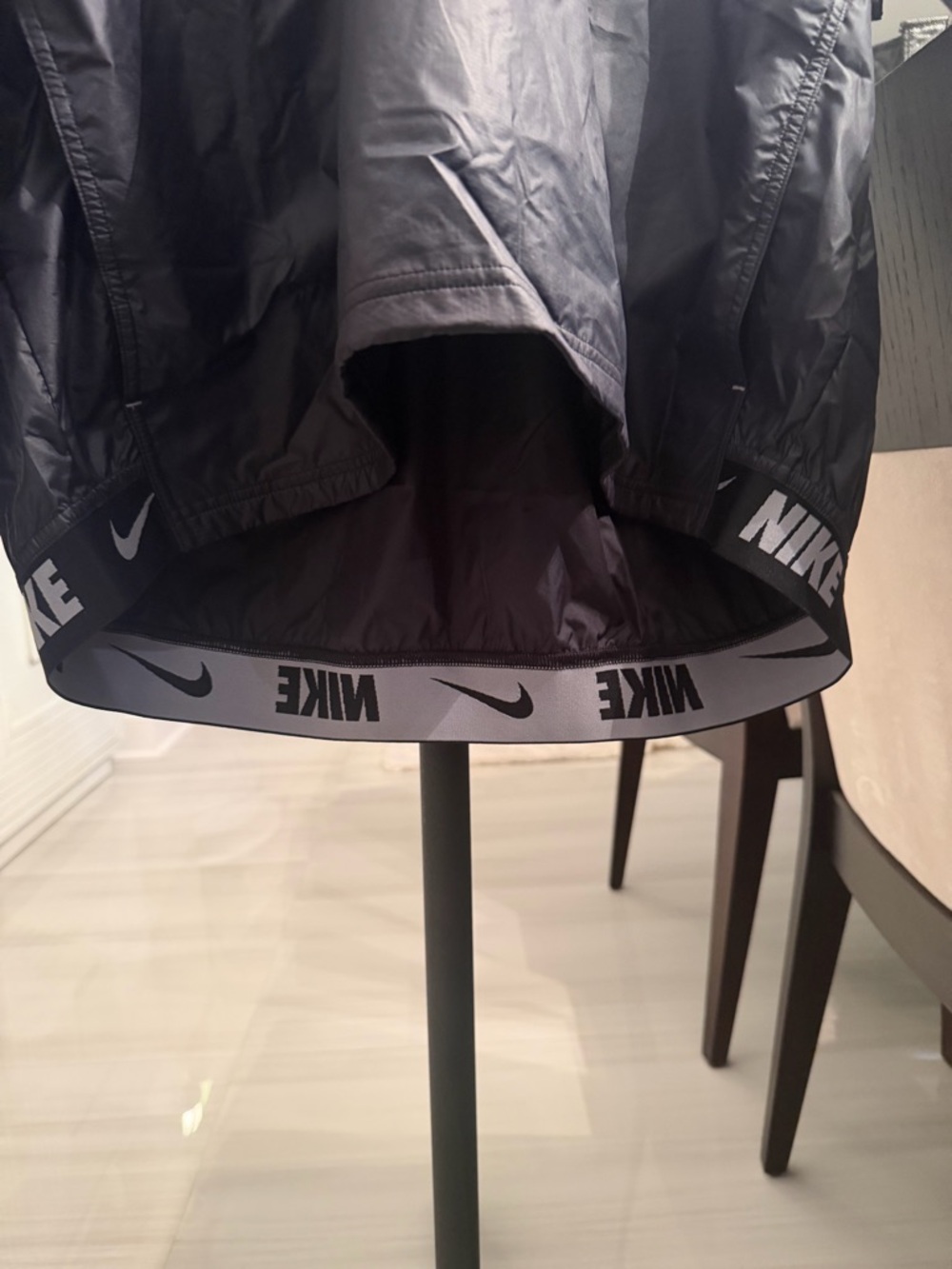 Nike Black and White Pullover Jacket with Tag - Picture 5 of 5